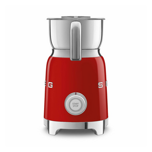 Smeg Milk Frother in Red with Tritan TM Renew