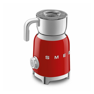 Smeg Milk Frother in Red with Tritan TM Renew