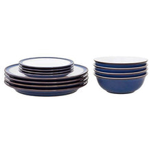 Load image into Gallery viewer, Denby Imperial Blue 12 Piece Tableware Set
