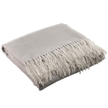 Load image into Gallery viewer, Galway Crystal Pearl Grey Blanket Throw
