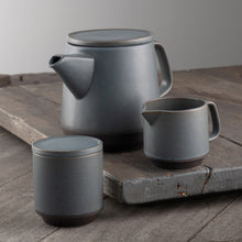 Load image into Gallery viewer, Belleek Taberu Teapot Sugar and Cream Set
