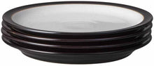 Load image into Gallery viewer, Denby Elements Black Medium Plate Set of 4
