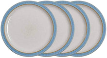 Load image into Gallery viewer, Denby Elements Blue Dinner Plates Set of 4
