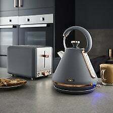 Tower Cavaletto Pyramid Kettle Grey & Rose Gold