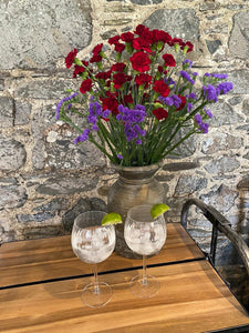 Galway Crystal Set of 4 Erne Gin and Tonic Glasses