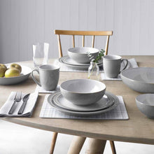 Load image into Gallery viewer, Denby Elements Light Grey 16 Piece Tableware Set
