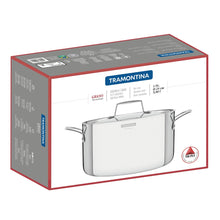 Load image into Gallery viewer, Tramontina Grano 24cm 5.8L Stainless Steel Deep Casserole Dish
