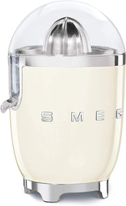 Smeg Citrus Juicer with Juicing Bowl and Lid Cream