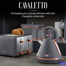 Load image into Gallery viewer, Tower Cavaletto Hand Mixer - Grey and Rose Gold
