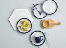 Load image into Gallery viewer, Denby Elements Dark Blue Medium Plate Set of 4
