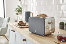 Load image into Gallery viewer, Swan Nordic 2 Slice Toaster - Grey
