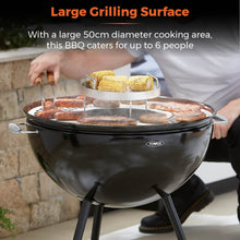 Load image into Gallery viewer, BBQ and Firepit 2 in 1 with Stand
