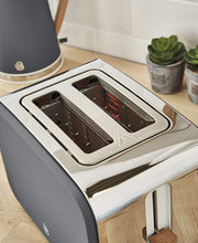 Load image into Gallery viewer, Swan Nordic 2 Slice Toaster - Grey
