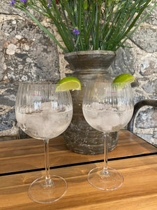 Galway Crystal Erne Gin and Tonic Pair of Glasses