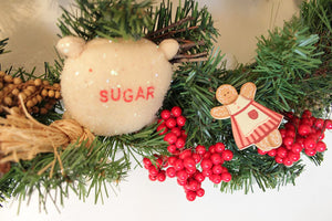 Enchanté Christmas Swag Gingerbread 6ft