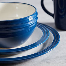 Load image into Gallery viewer, Tower Foundry 16 Piece Dinnerware Set Blue
