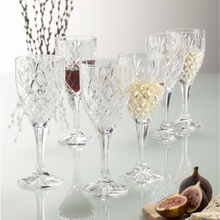 Load image into Gallery viewer, Galway Crystal Renmore Set of 6 Wine Glasses
