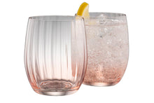 Load image into Gallery viewer, Galway Crystal Set of 4 Blush Erne Tumblers
