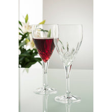Load image into Gallery viewer, Galway Crystal Longford Red Wine Glass Pair
