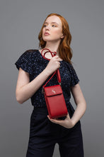 Load image into Gallery viewer, Galway Mini Cross Body Bag Red

