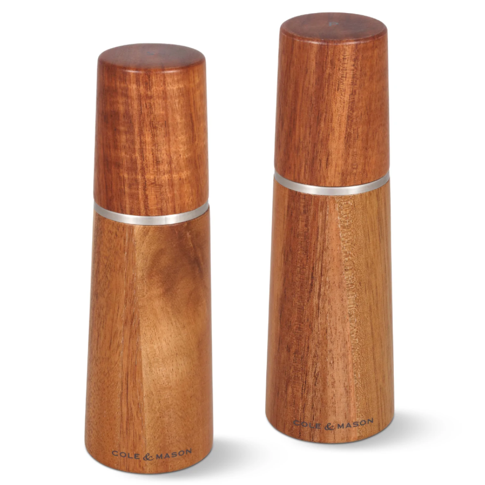 Cole & Mason Marlow Acacia Salt and Pepper Mill Set