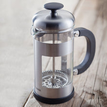 Load image into Gallery viewer, Judge Glass Coffee Cafetiere 350ml Silver 3 Cup
