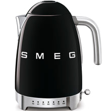 Load image into Gallery viewer, Smeg Variable Temperature Kettle Black
