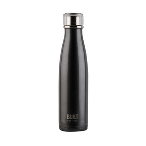 Built 500ml Double walled Stainless Steel Water Bottle - Charcoal Grey