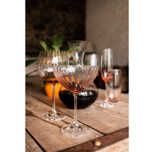 Load image into Gallery viewer, Galway Crystal Set of 4 Blush Erne Hi-Ball Tumblers
