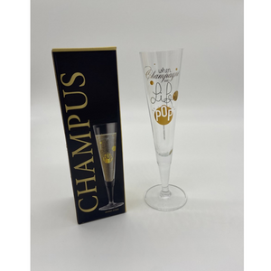 Ritzenhoff Champus Set of 6 Champagne Flute 205ml Veronique Jacquart