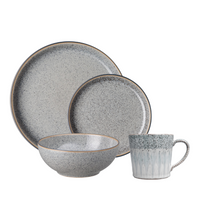 Load image into Gallery viewer, Denby Studio Grey 16 Piece Coupe Tableware Set
