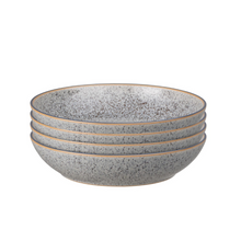 Load image into Gallery viewer, Denby Studio Grey Pasta Bowls Set of 4
