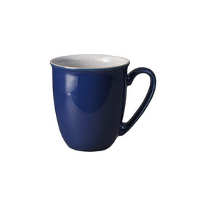 Denby Elements Dark Blue Coffee Mug Set of 4