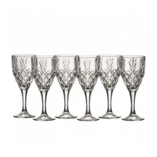Load image into Gallery viewer, Galway Crystal Renmore Set of 6 Wine Glasses
