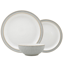 Load image into Gallery viewer, Denby Elements Light Grey 12 Piece Tableware Set
