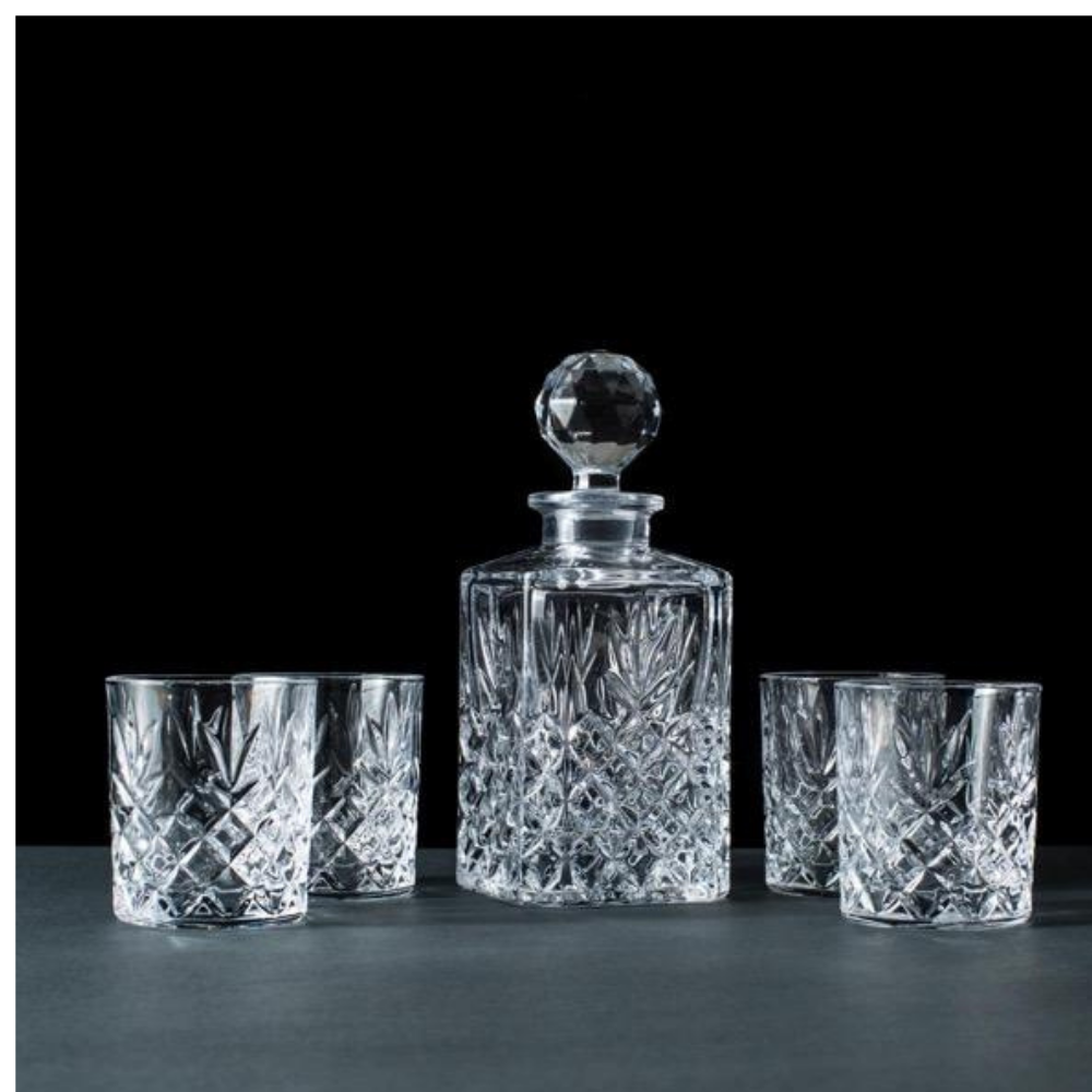 Galway Crystal Renmore Decanter Set