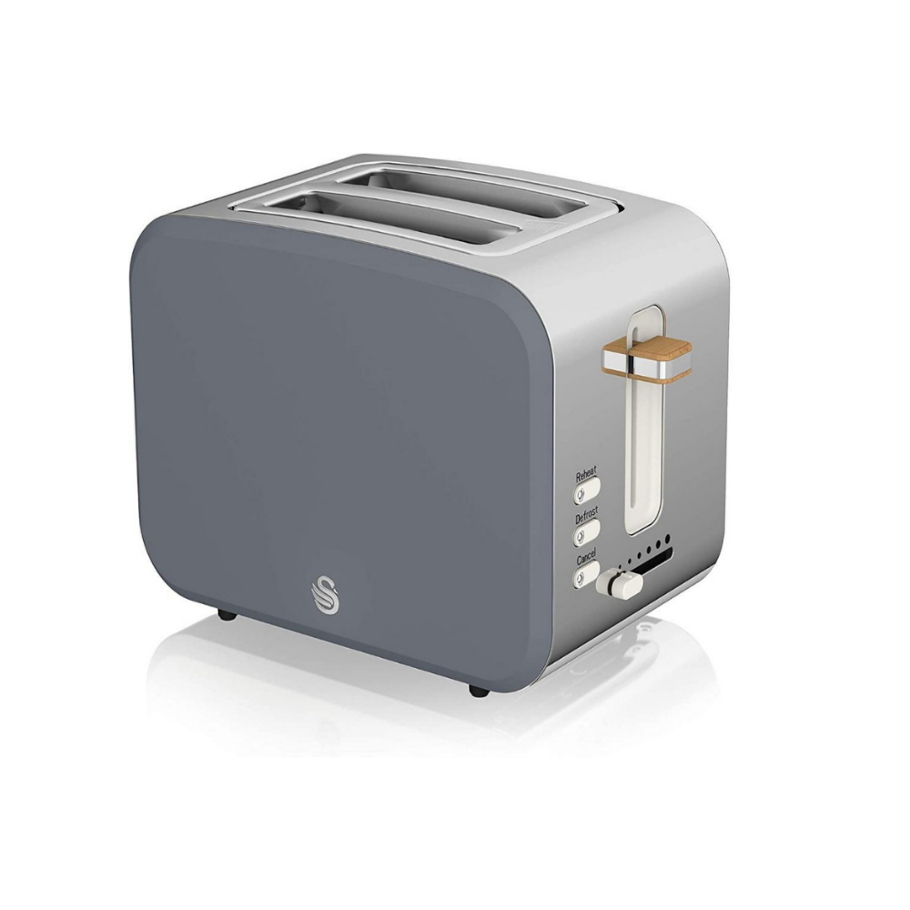 Swan Nordic 2 Slice Toaster - Grey