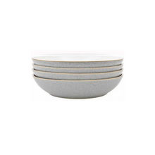Load image into Gallery viewer, Denby Elements Light Grey Pasta Bowl Set of 4
