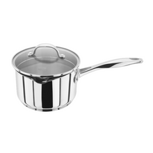 Load image into Gallery viewer, Stellar 7000 16cm Draining Saucepan With Lid 1.6L
