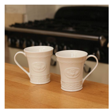 Load image into Gallery viewer, Belleek - Classic Claddagh Mug Pair
