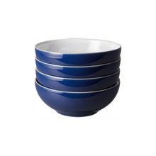 Load image into Gallery viewer, Denby Elements Dark Blue Cereal Bowl Set of 4

