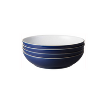 Load image into Gallery viewer, Denby Elements Dark Blue Pasta Bowl Set of 4
