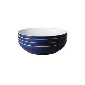 Denby Elements Dark Blue Pasta Bowl Set of 4