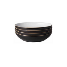 Load image into Gallery viewer, Denby Elements Black Pasta Bowl Set of 4
