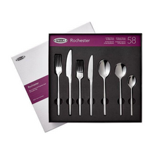 Load image into Gallery viewer, Stellar Rochester 58 Piece Cutlery Set - Suitable for 8 People
