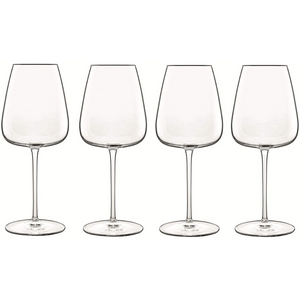 Luigi Bormioli Talismano White Wine Glasses Set of 4