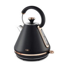 Load image into Gallery viewer, Tower Cavaletto Pyramid Kettle Black &amp; Rose Gold
