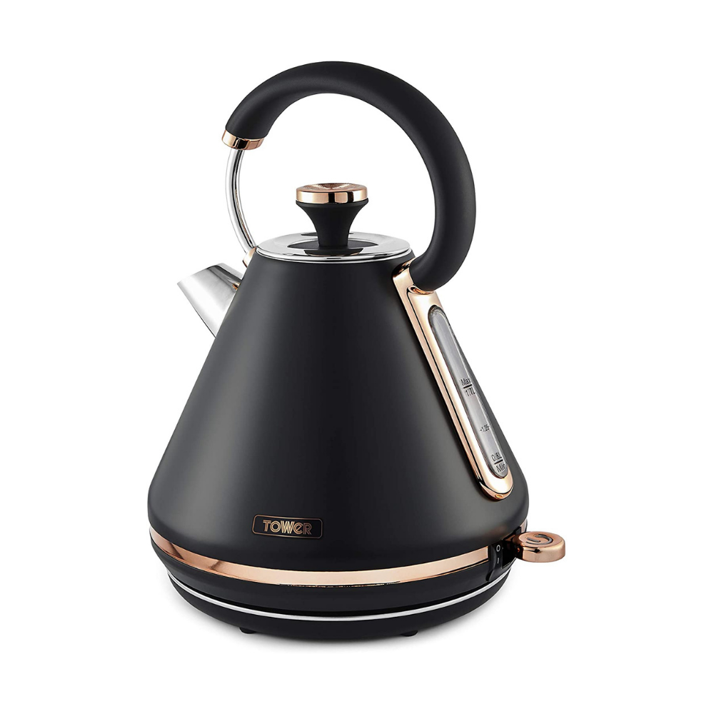 Tower Cavaletto Pyramid Kettle Black & Rose Gold