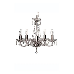 Galway Crystal Cashel Chandelier 5 Arm