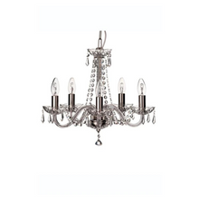 Load image into Gallery viewer, Galway Crystal Leenane Chandelier 5 Arm
